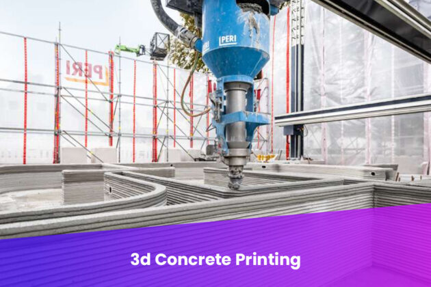 3D CONCRETE PRINTING